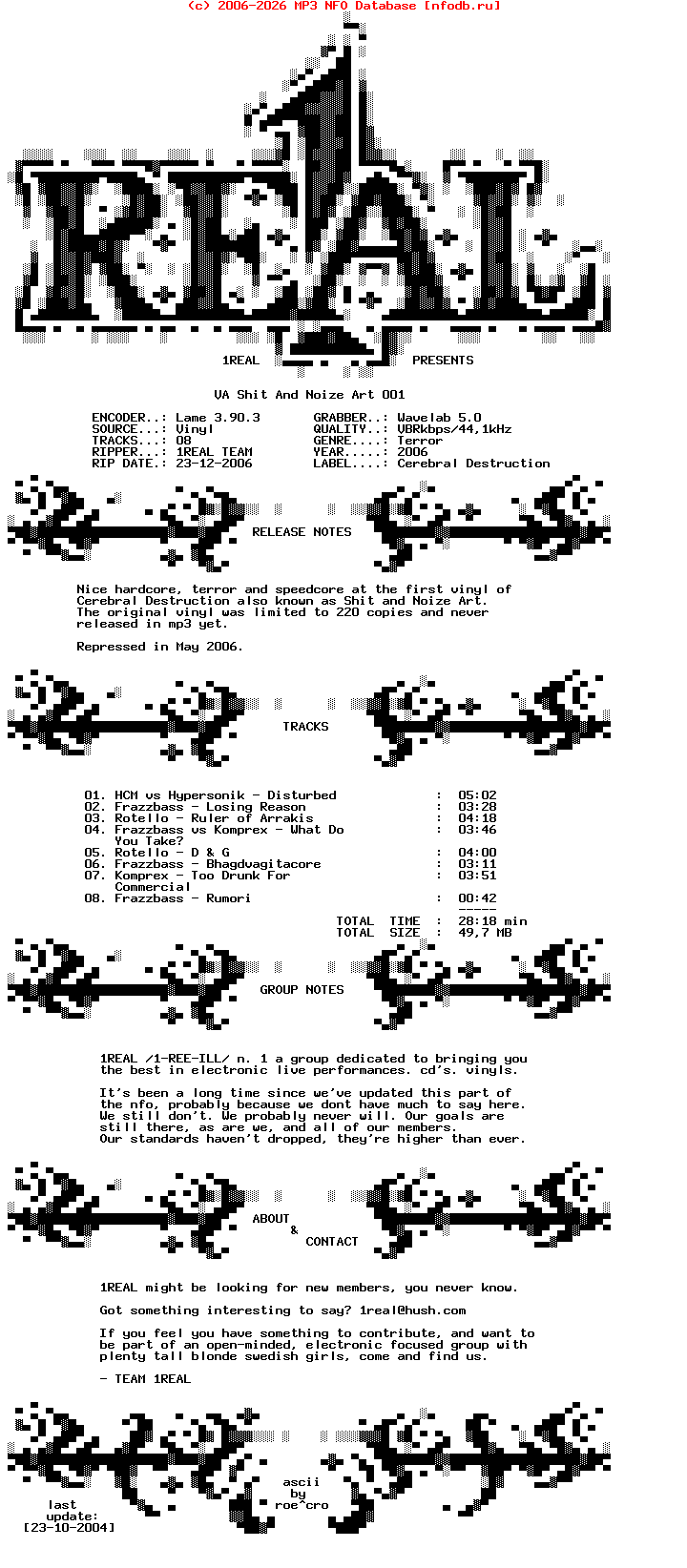 VA-Shit_And_Noize_Art_001-(SANA001)-Vinyl-2006-1REAL