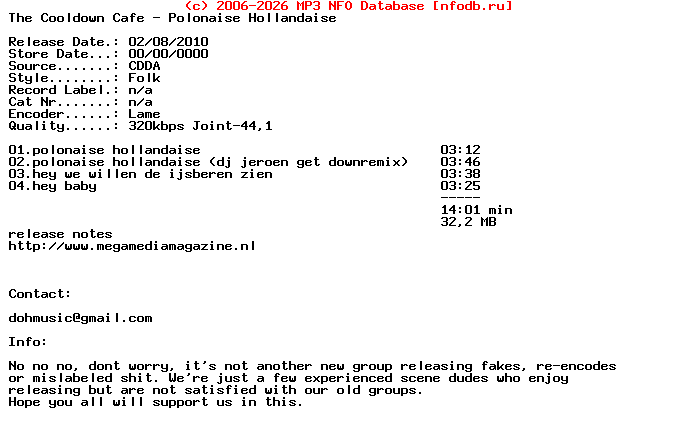 The_Cooldown_Cafe-Polonaise_Hollandaise-WEB-NL-2010