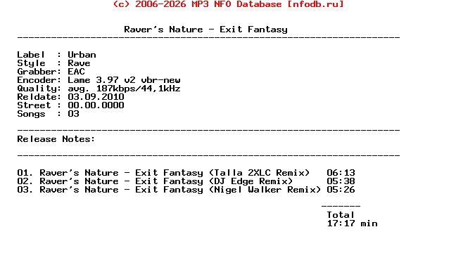 Ravers_Nature-Exit_Fantasy-Remix_Cdm-1996
