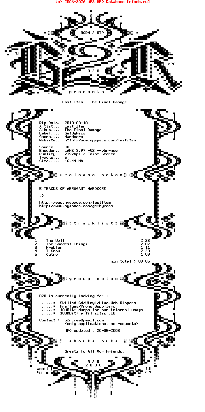Last_Item-The_Final_Damage-Mcd-2008