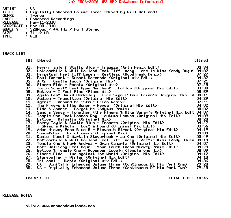 VA-Digitally_Enhanced_Volume_Three__Mixed_By_Will_Holland-(ENHANCEDCD007)-WEB-2010-VOiCE