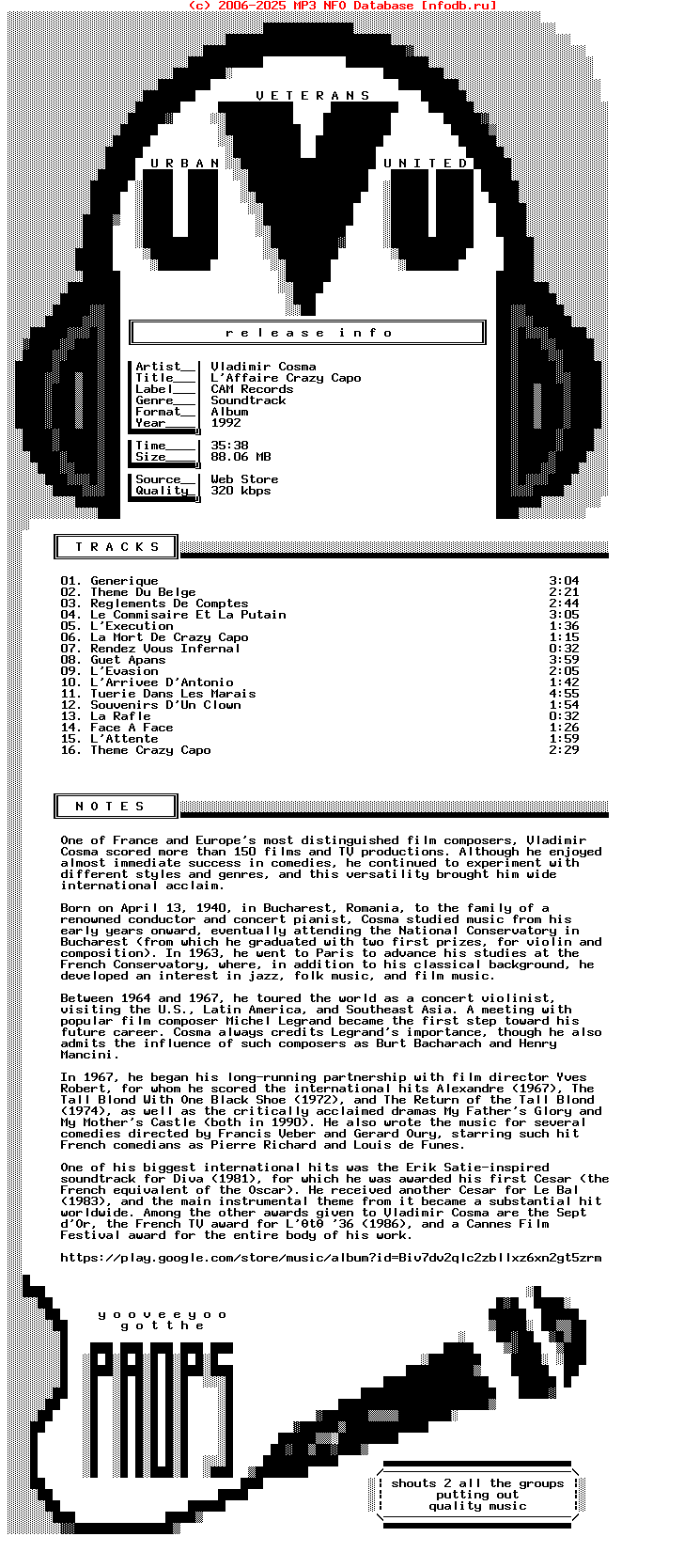 Vladimir_Cosma-Laffaire_Crazy_Capo_(1973)-Ost-Remastered-WEB-1992-Uvu