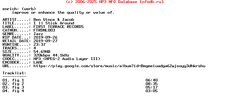 Ben_Vince_And_Jacob-I_Ll_Stick_Around-(FTRDNL003)-WEB-2019