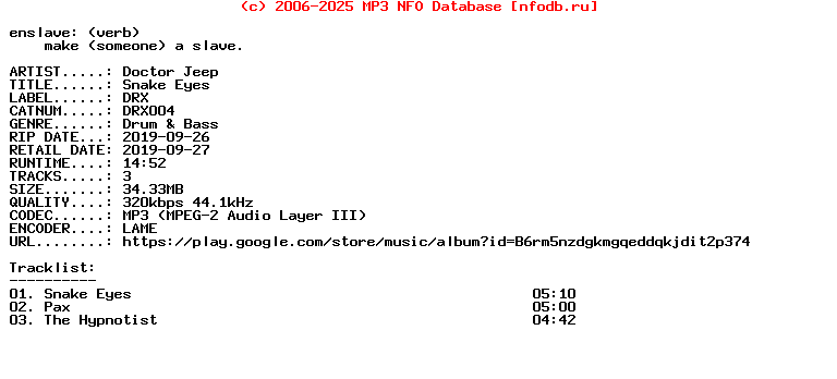 Doctor_Jeep-Snake_Eyes-(DRX004)-WEB-2019