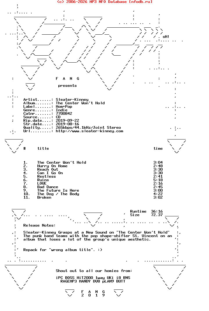 Sleater-Kinney-The_Center_Wont_Hold-(7700842)-REPACK-CD-2019