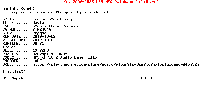 Lee_Scratch_Perry-Magik-(STH2404A)-Single-WEB-2019