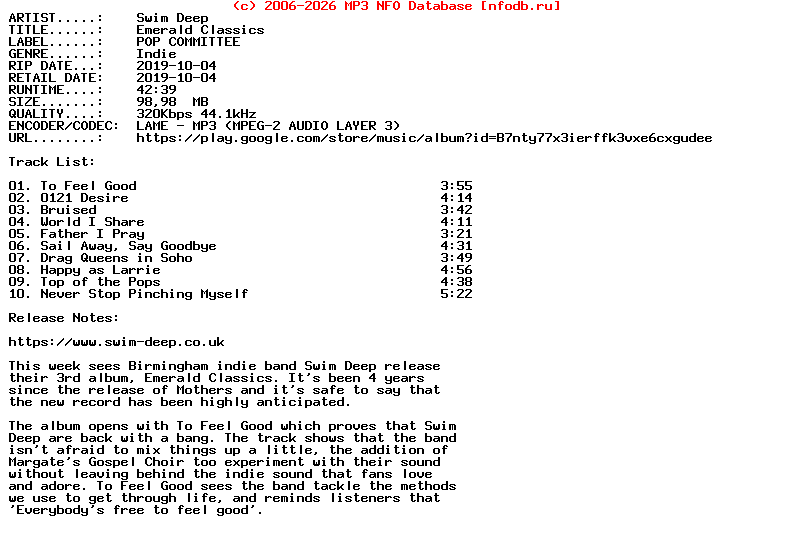 Swim_Deep-Emerald_Classics-2019