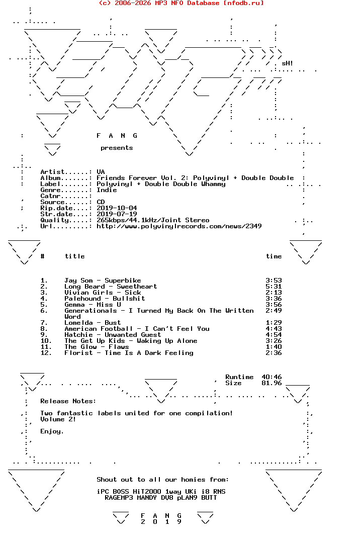VA-Friends_Forever_Vol._2_Polyvinyl_Plus_Double_Double_Whammy-Sampler-CD-2019