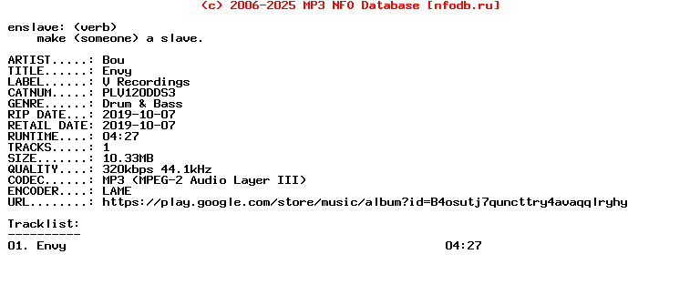 Bou-Envy-(PLV120DDS3)-Single-WEB-2019