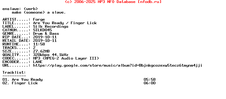 Forge-Are_You_Ready__Finger_Lick-(SILKD045)-WEB-2019
