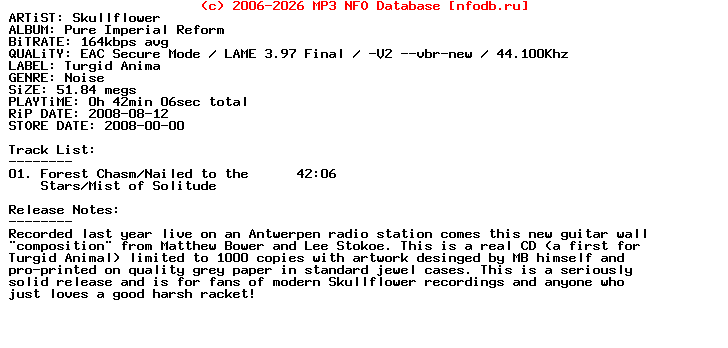 Skullflower-Pure_Imperial_Reform-2008