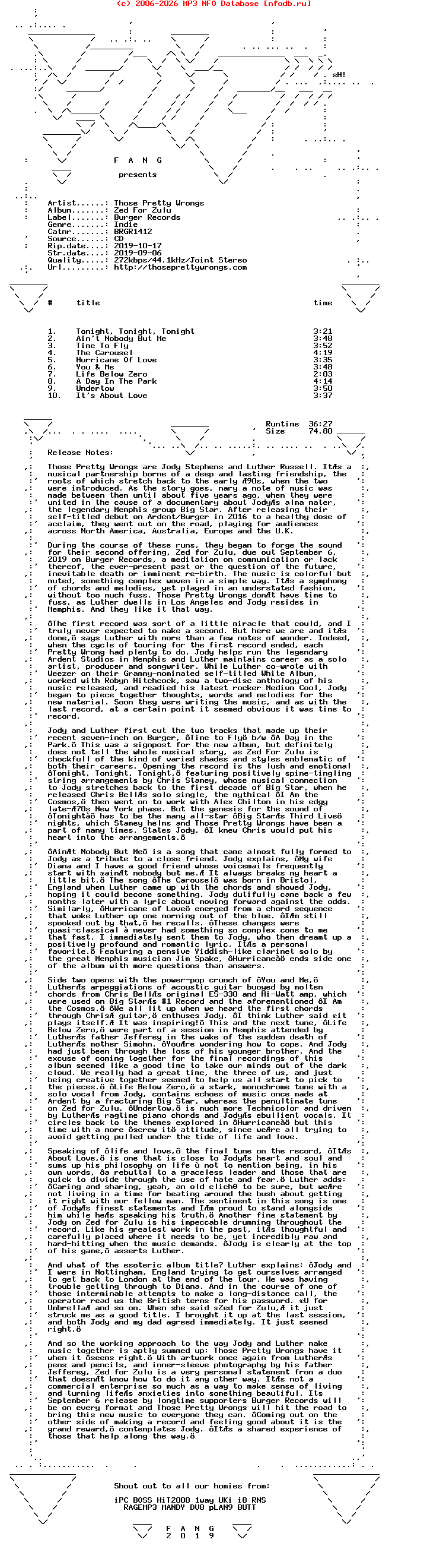 Those_Pretty_Wrongs-Zed_For_Zulu-(BRGR1412)-CD-2019