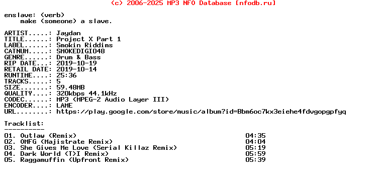 Jaydan-Project_X_Part_1-(SMOKEDIGI048)-WEB-2019