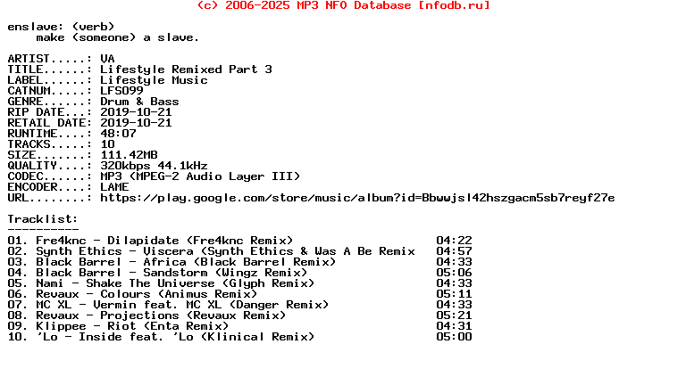 VA-Lifestyle_Remixed_Part_3-(LFS099)-WEB-2019