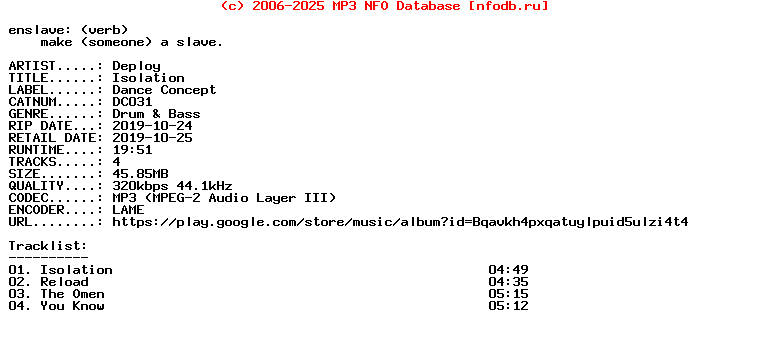 Deploy-Isolation-(DC031)-EP-WEB-2019