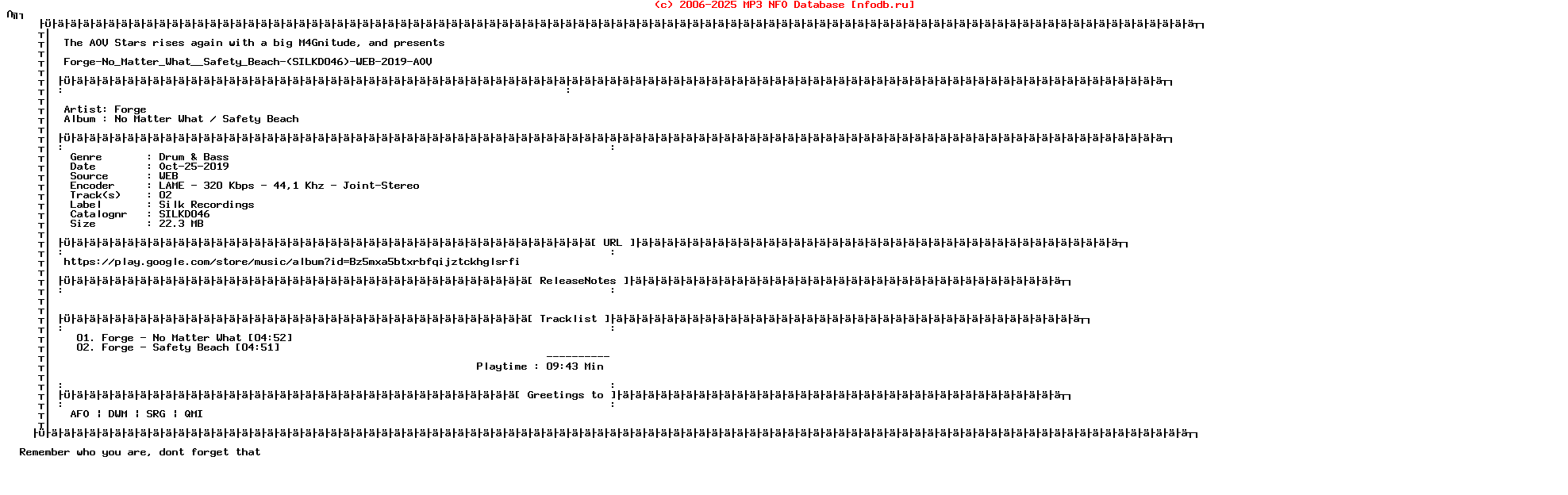 Forge-No_Matter_What__Safety_Beach-(SILKD046)-WEB-2019