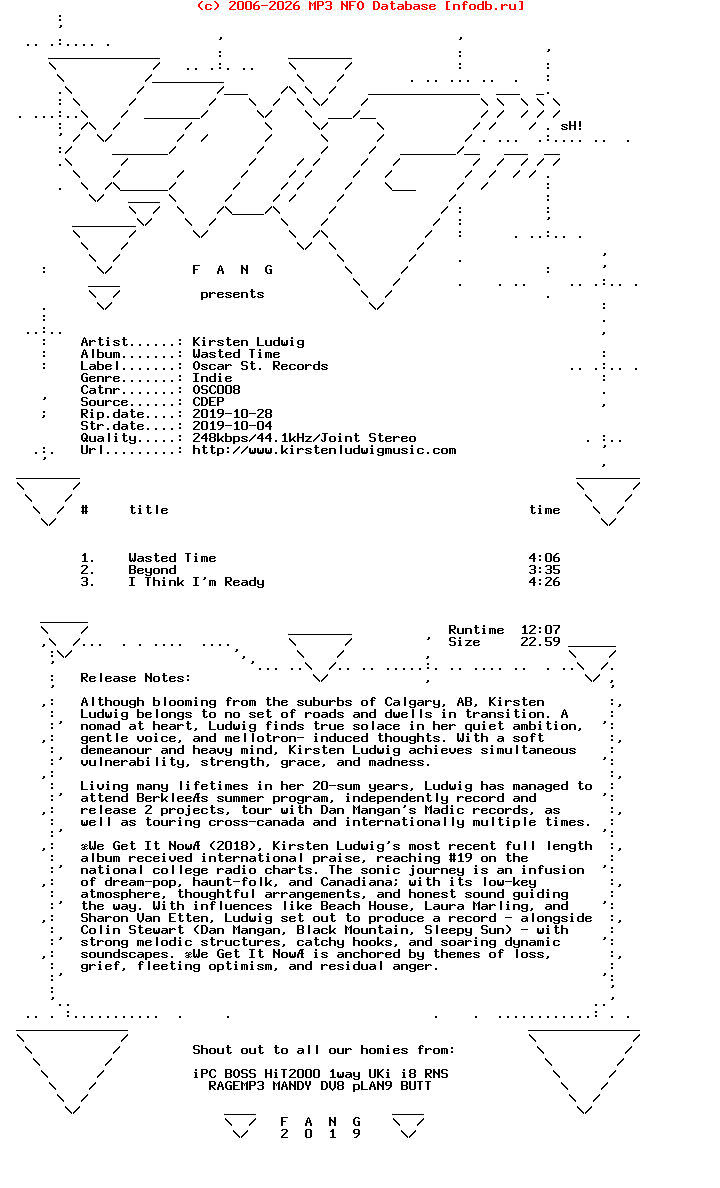Kirsten_Ludwig-Wasted_Time-(OSC008)-CDEP-2019