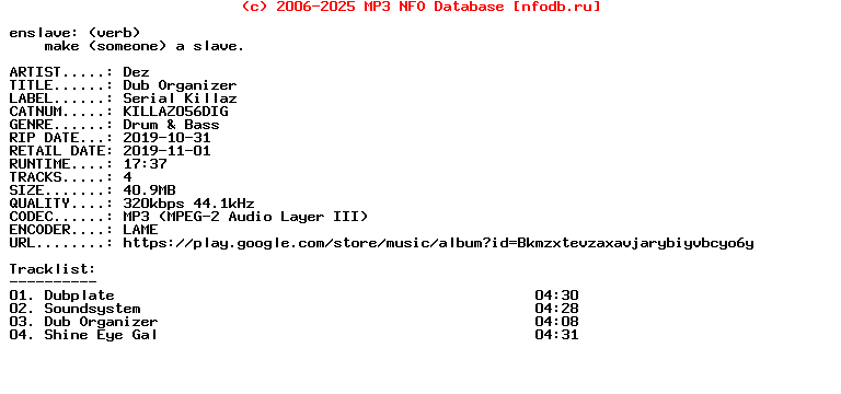 Dez-Dub_Organizer-(KILLAZ056DIG)-EP-WEB-2019