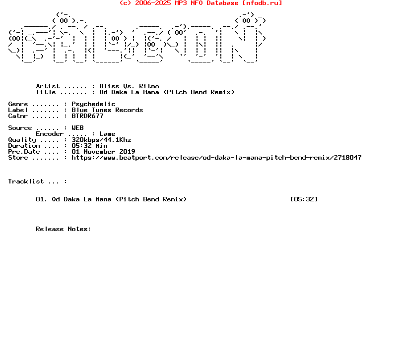 Bliss_Vs._Ritmo-Od_Daka_La_Mana_Pitch_Bend_Remix-Single-WEB-2014-FALCON