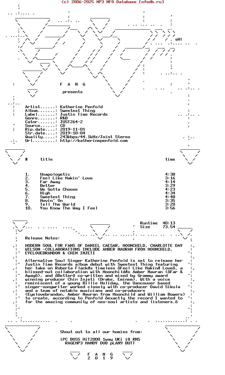Katherine_Penfold-Sweetest_Thing-(JUST264-2)-CD-2019