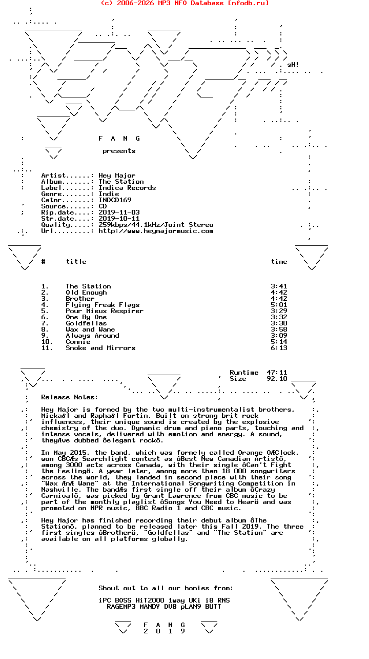 Hey_Major-The_Station-(INDCD169)-CD-2019