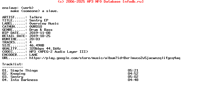 Talkre-Sentry_Ep-(OVR010)-WEB-2019