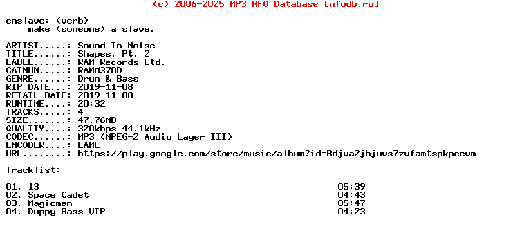 Sound_In_Noise-Shapes_Pt_2-(RAMM370D)-WEB-2019