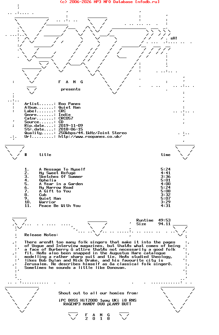 Roo_Panes-Quiet_Man-(CRC057)-CD-2018