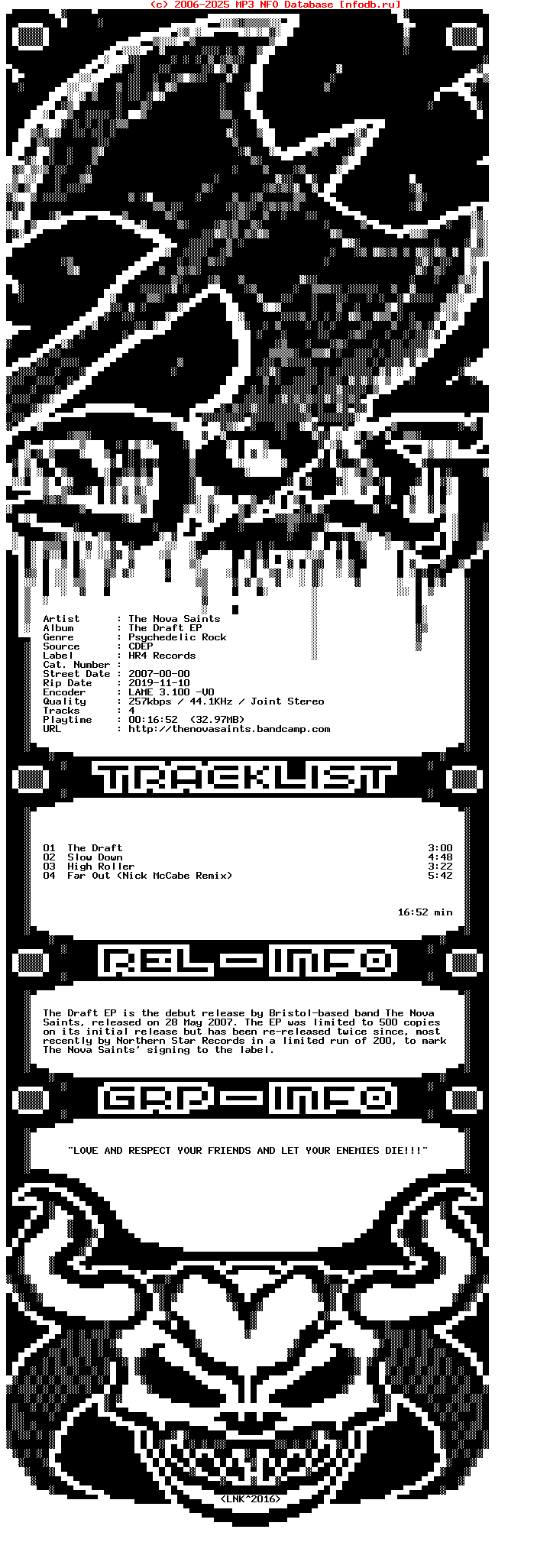 The_Nova_Saints-The_Draft_Ep-Limited_Edition-CDEP-2007