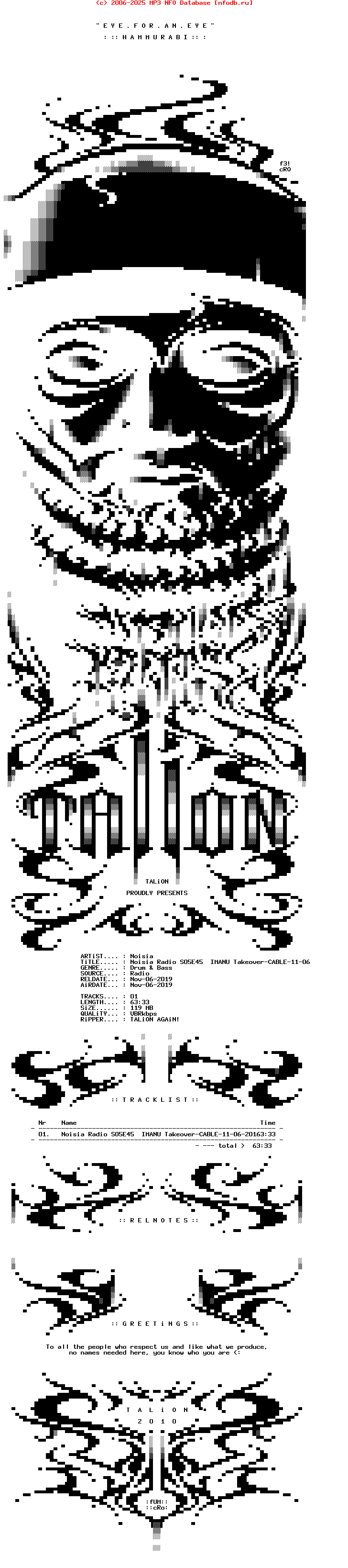 Noisia_-_Noisia_Radio_S05E45__Imanu_Takeover-CABLE-11-06-2019-TALiON