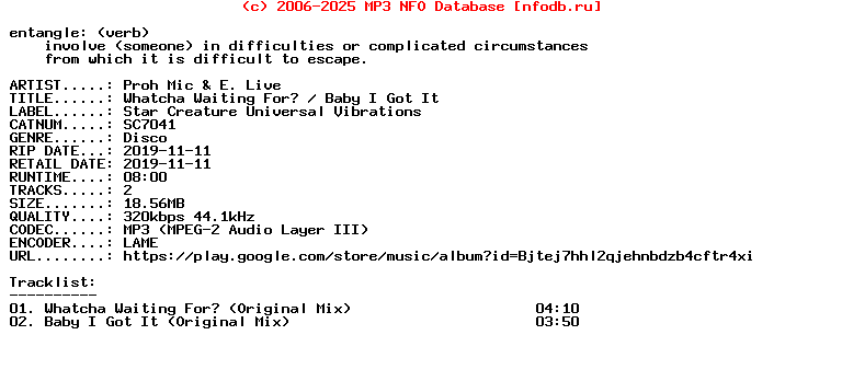 Proh_Mic_And_E_Live-Whatcha_Waiting_For__Baby_I_Got_It-(SC7041)-WEB-2019