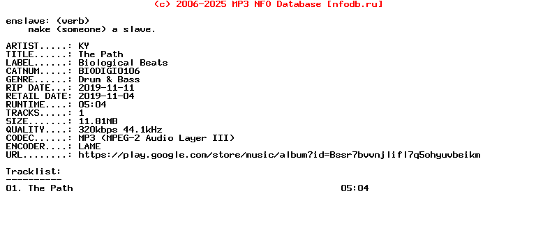 Ky-The_Path-(BIODIGI0106)-Single-WEB-2019