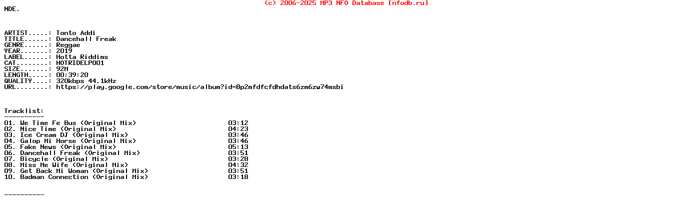 Tonto_Addi-Dancehall_Freak-WEB-2019