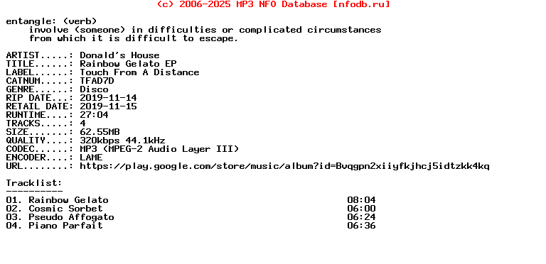 Donalds_House-Rainbow_Gelato_Ep-(TFAD7D)-WEB-2019