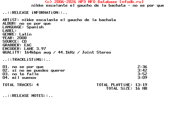 Nikke_Escalante_El_Gaucho_De_La_Bachata-No_Se_Por_Que-(PROMO)-SP-2008