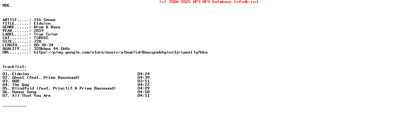 7Th_Sense-Eidolon-(TCR015)-WEB-2019
