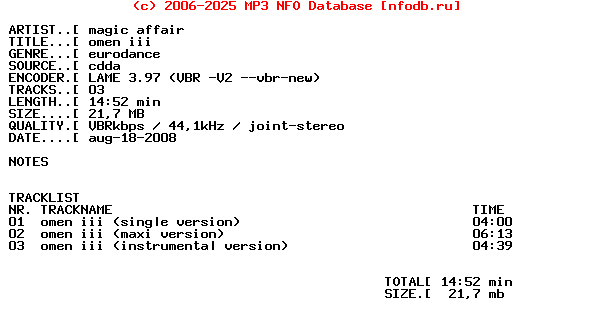 Magic_Affair_-_Omen_Iii-CDM-1993
