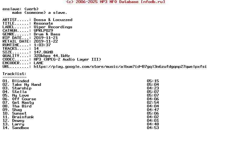 Dossa_And_Locuzzed-Resonate-(VPRLP029)-WEB-2019