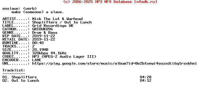 Nick_The_Lot_And_Warhead-Shoplifters__Out_To_Lunch-(GRIDUK096)-WEB-2019
