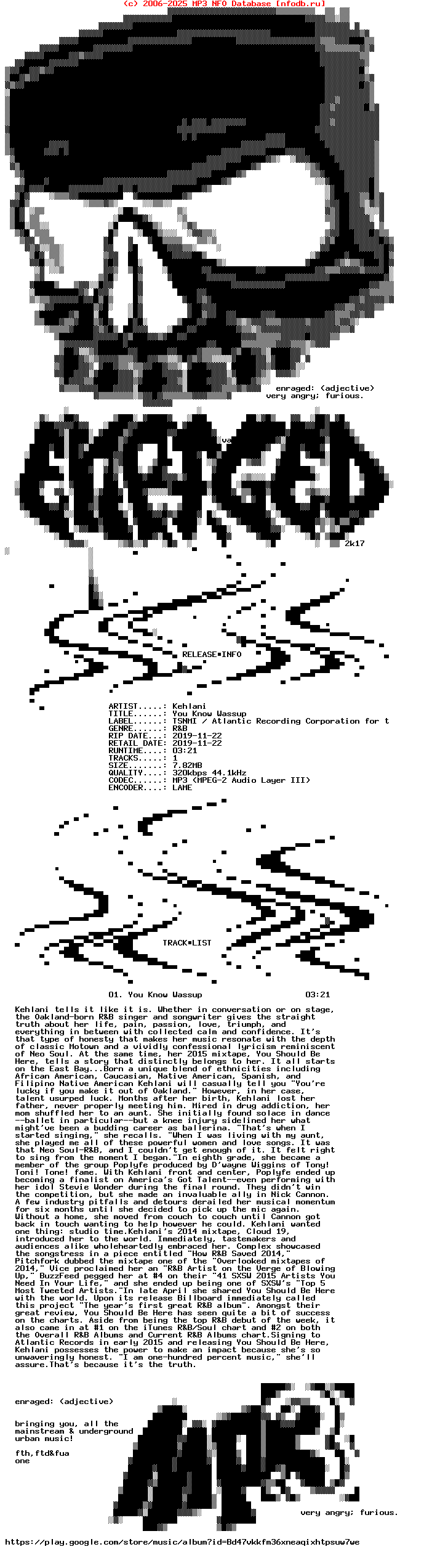 Kehlani-You_Know_Wassup-Single-WEB-2019