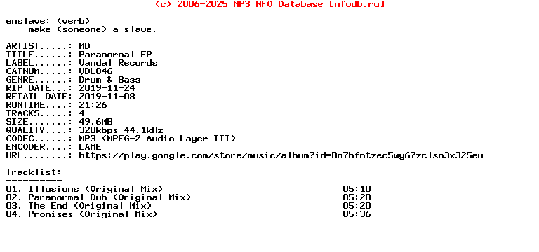 Md-Paranormal_Ep-(VDL046)-WEB-2019