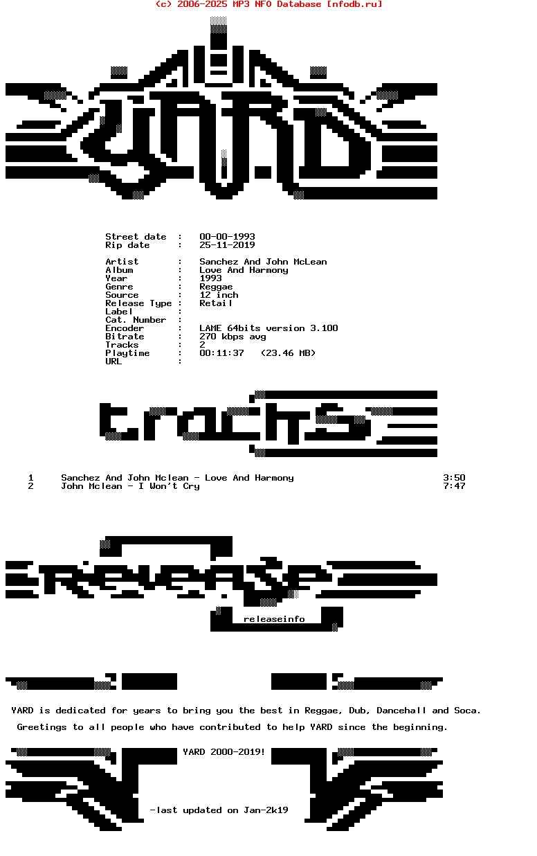 Sanchez_And_John_Mclean-Love_And_Harmony-12Inch_Vinyl-1993-YARD