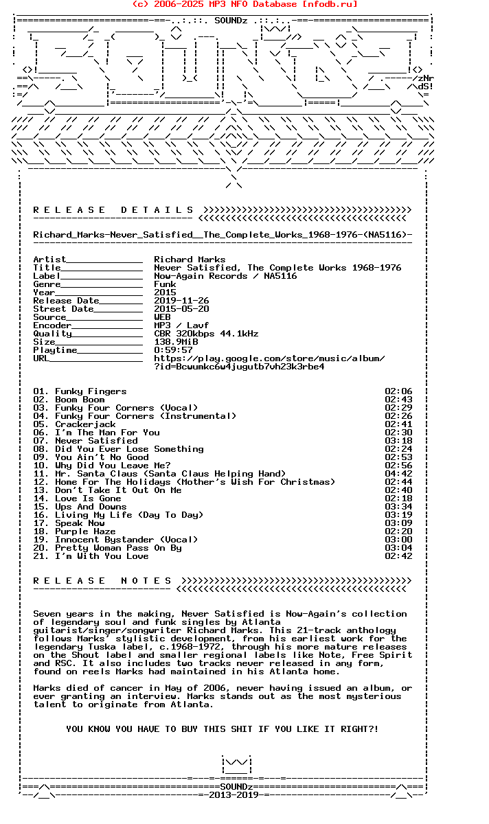Richard_Marks-Never_Satisfied__The_Complete_Works_1968-1976-(NA5116)-WEB-2015-Snz