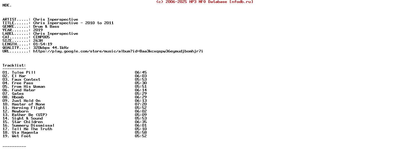 Chris_Inperspective-Chris_Inperspective__2010_To_2011-(CINP005)-WEB-2019