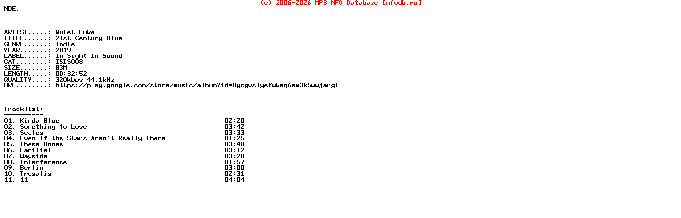 Quiet_Luke-21St_Century_Blue-WEB-2019