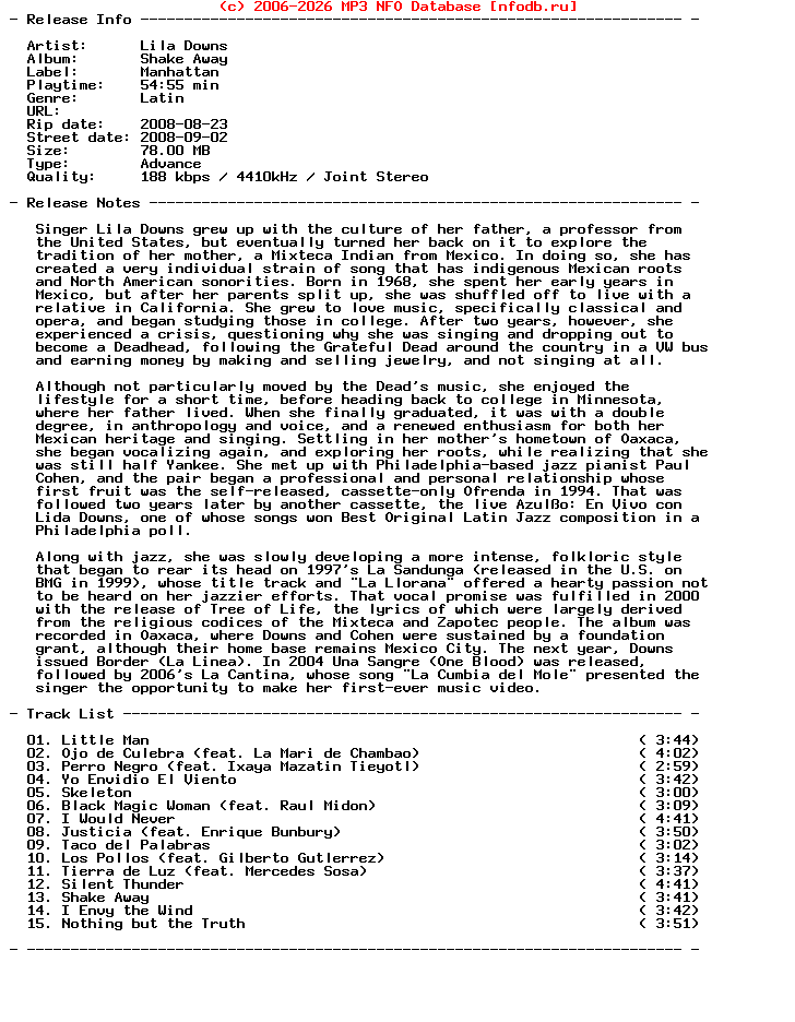 Lila_Downs-Shake_Away-(ADVANCE)-2008