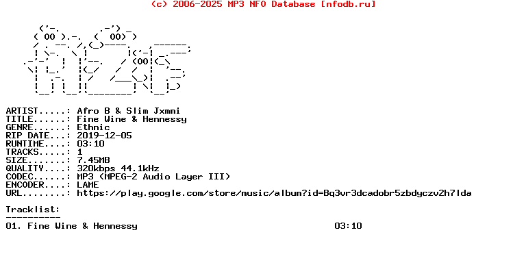 Afro_B_And_Slim_Jxmmi-Fine_Wine_And_Hennessy-Single-WEB-2019