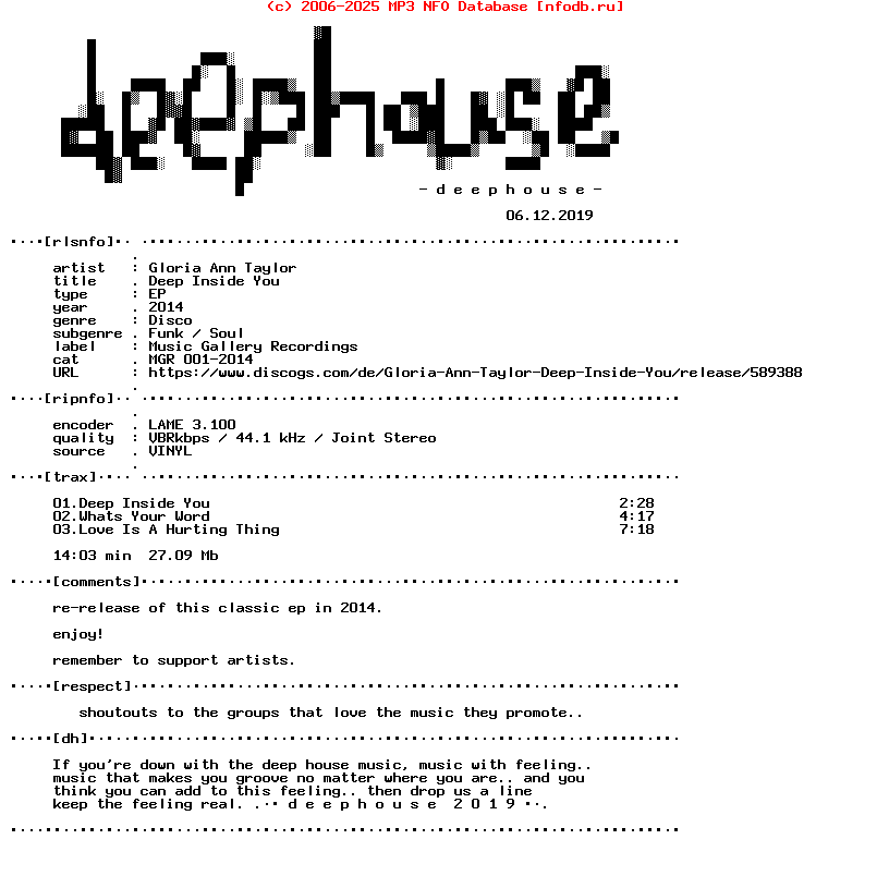 Gloria_Ann_Taylor--Deep_Inside_You-(MGR_001-2014)-Vinyl-2014-dh