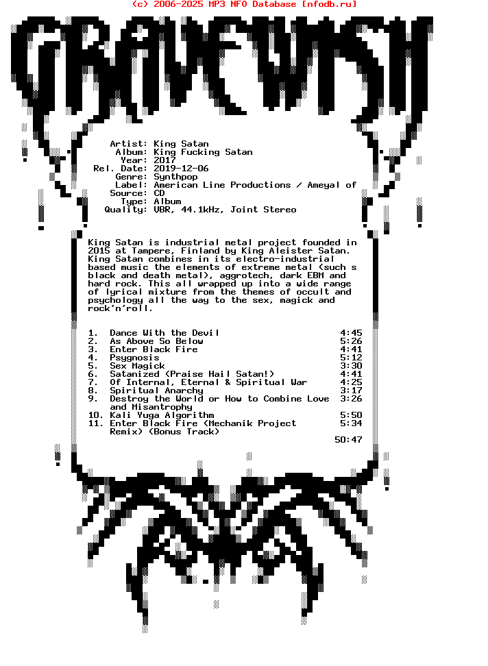 King_Satan-King_Fucking_Satan-2017