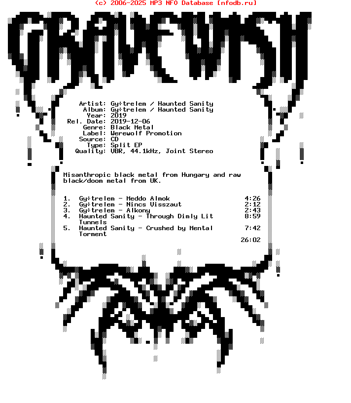 Gyotrelem_-_Haunted_Sanity-Gyotrelem_-_Haunted_Sanity-Split_Ep-2019